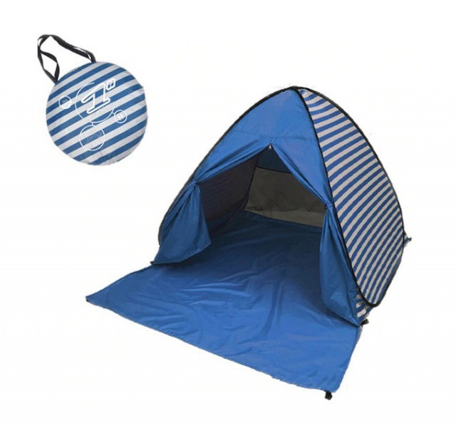

Палатка пляжная автоматическая Stripe 150х165х110 см Синий