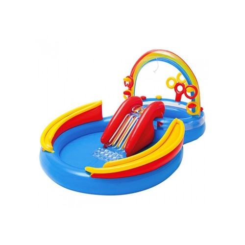 

Надувной игровой центр Intex 57453 Радуга с горкой (57453)
