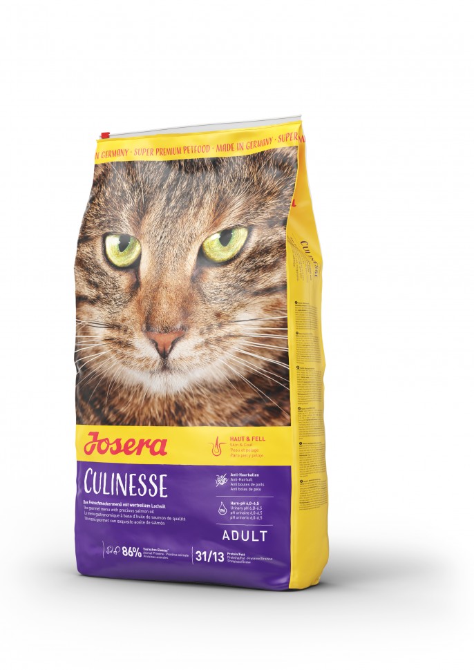 

Сухой корм Josera Cat Culinesse для взрослых кошек с лососем 4.25 кг