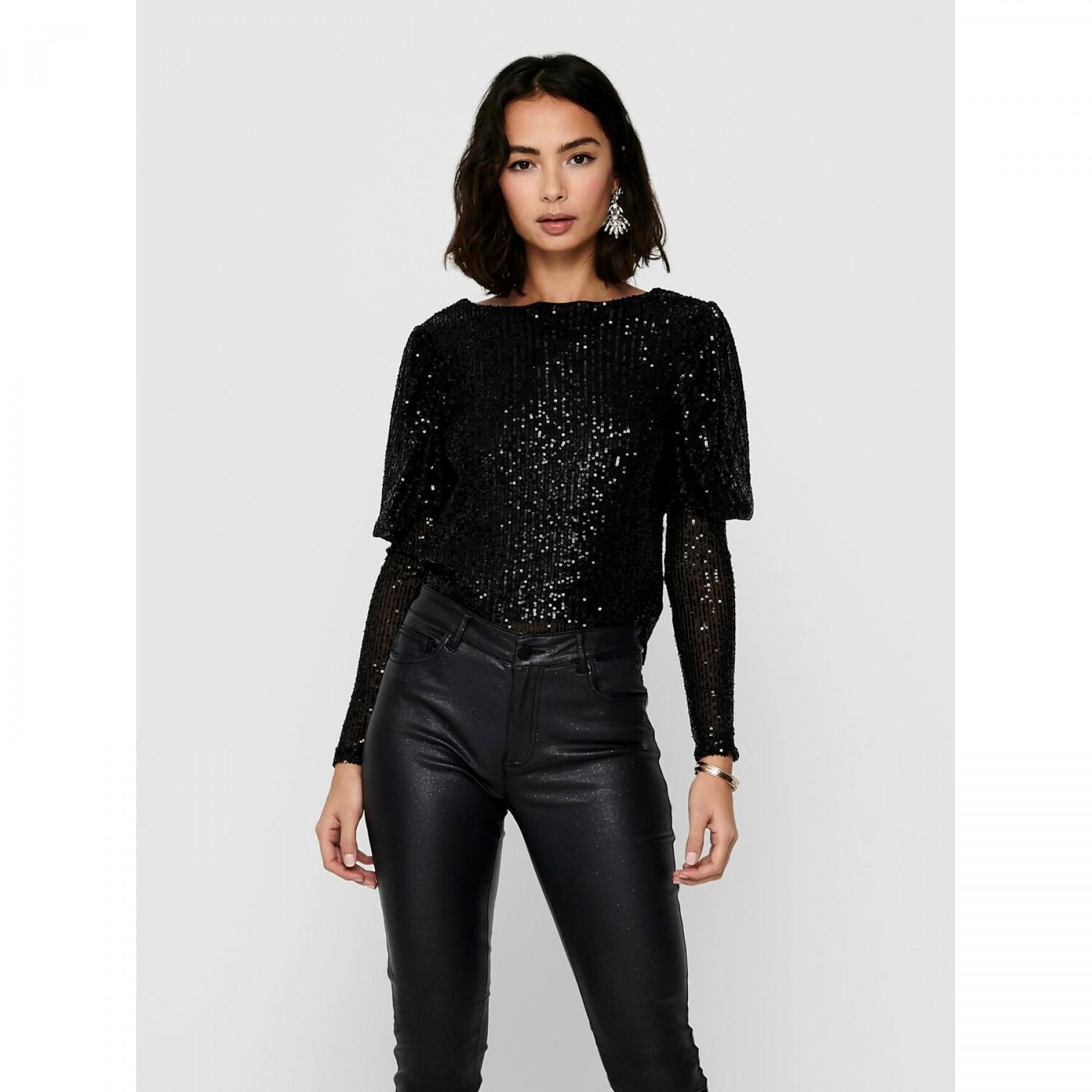 

Женский топ Only S черный 8032845341206