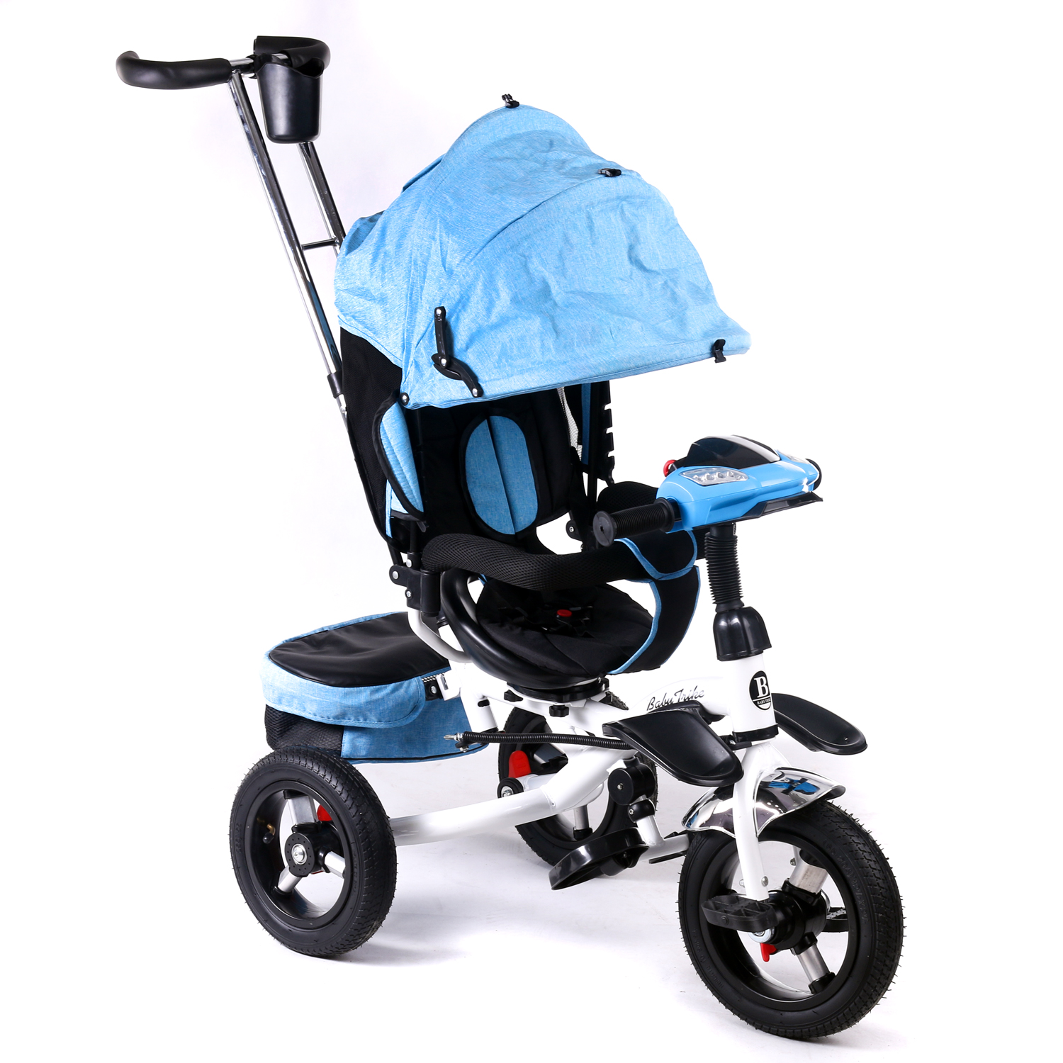 

Велосипед Baby Trike 3-х колёсный 6595Г с ключем зажигания.