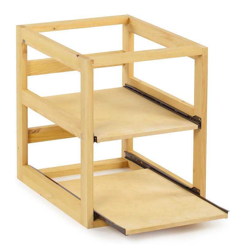 

Стеллаж для винных ящиков светлый дуб, Wine Rack