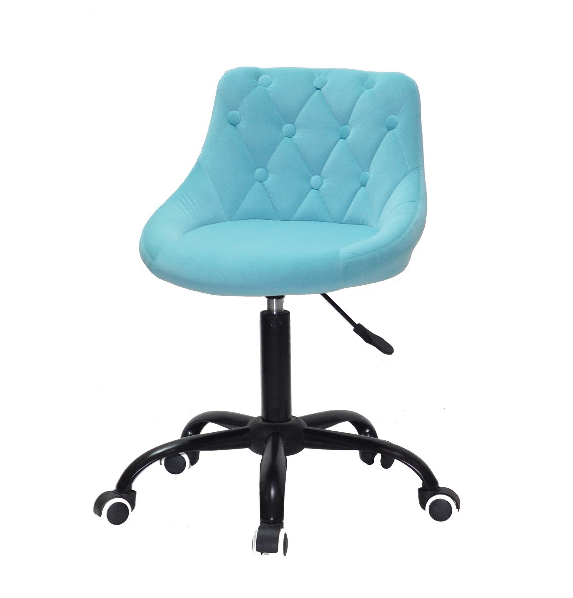 

Кресло офисное Onder Mebli FORO + BUTTON Б-Т ГОЛУБОЙ B-1019 BK - OFFICE