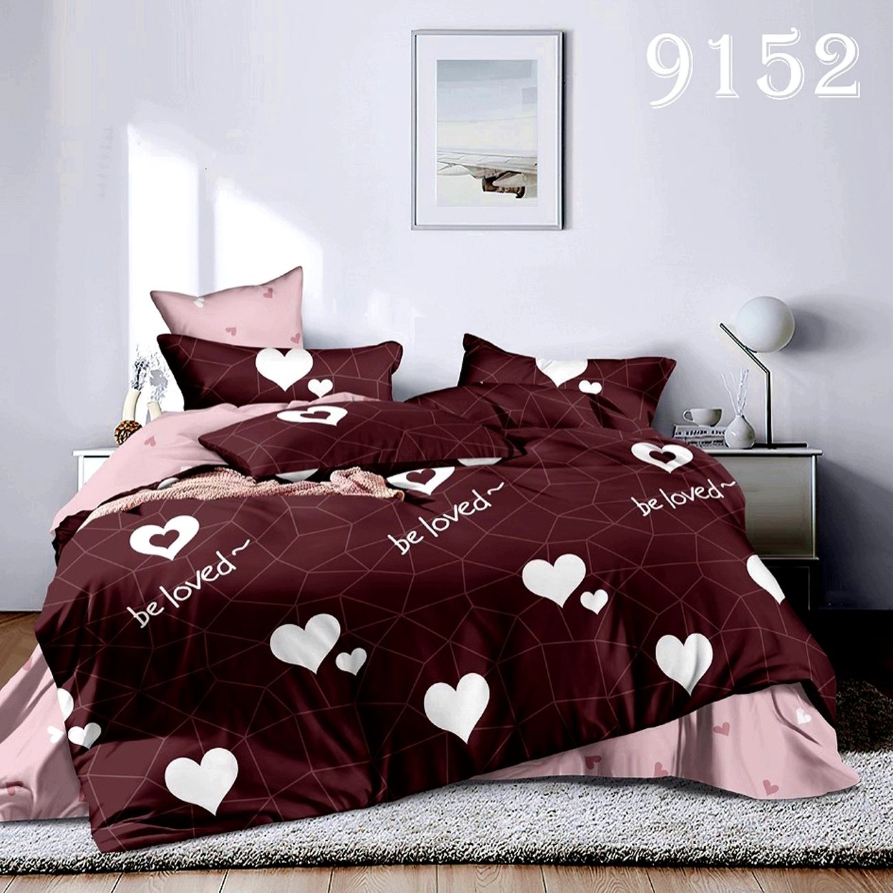 

Комплект постельного белья Pretty 9152 Евро