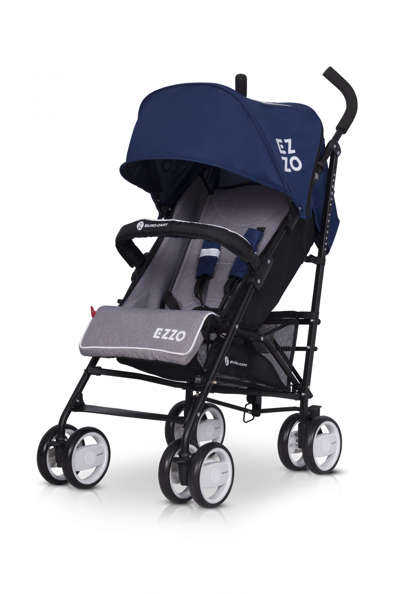 

Детская прогулочная коляска трость Euro Cart Ezzo 2019 Denim