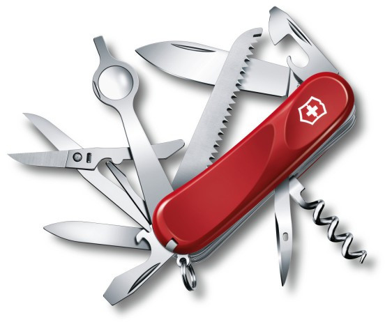 

Ніж Victorinox Delemont, Evolution 23, 85 мм 2.5013.E (Vx25013.E)