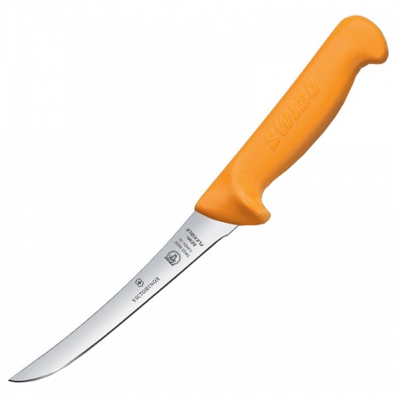 

Кухонный нож Swibo Boning Semi-flex 16см с желт. ручкой (Vx58404.16)