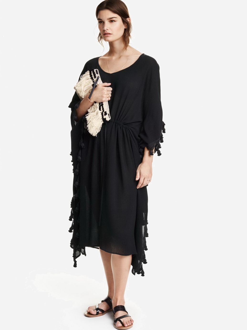 

Платье H&M 0409463-3 - Черное (СА2000001604915, Платье H&M 0409463-3 XS-S Черное (СА2000001604915)