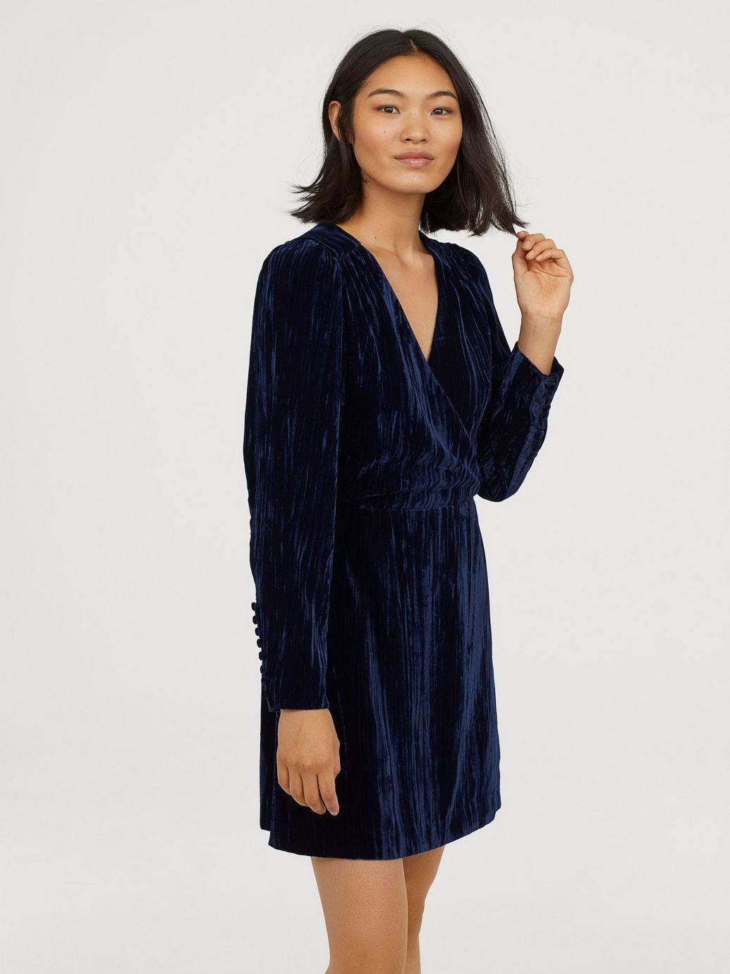 

Платье H&M 0534268-8  Синее (СА2000001661130, Платье H&M 0534268-8 48 Синее (СА2000001661130)