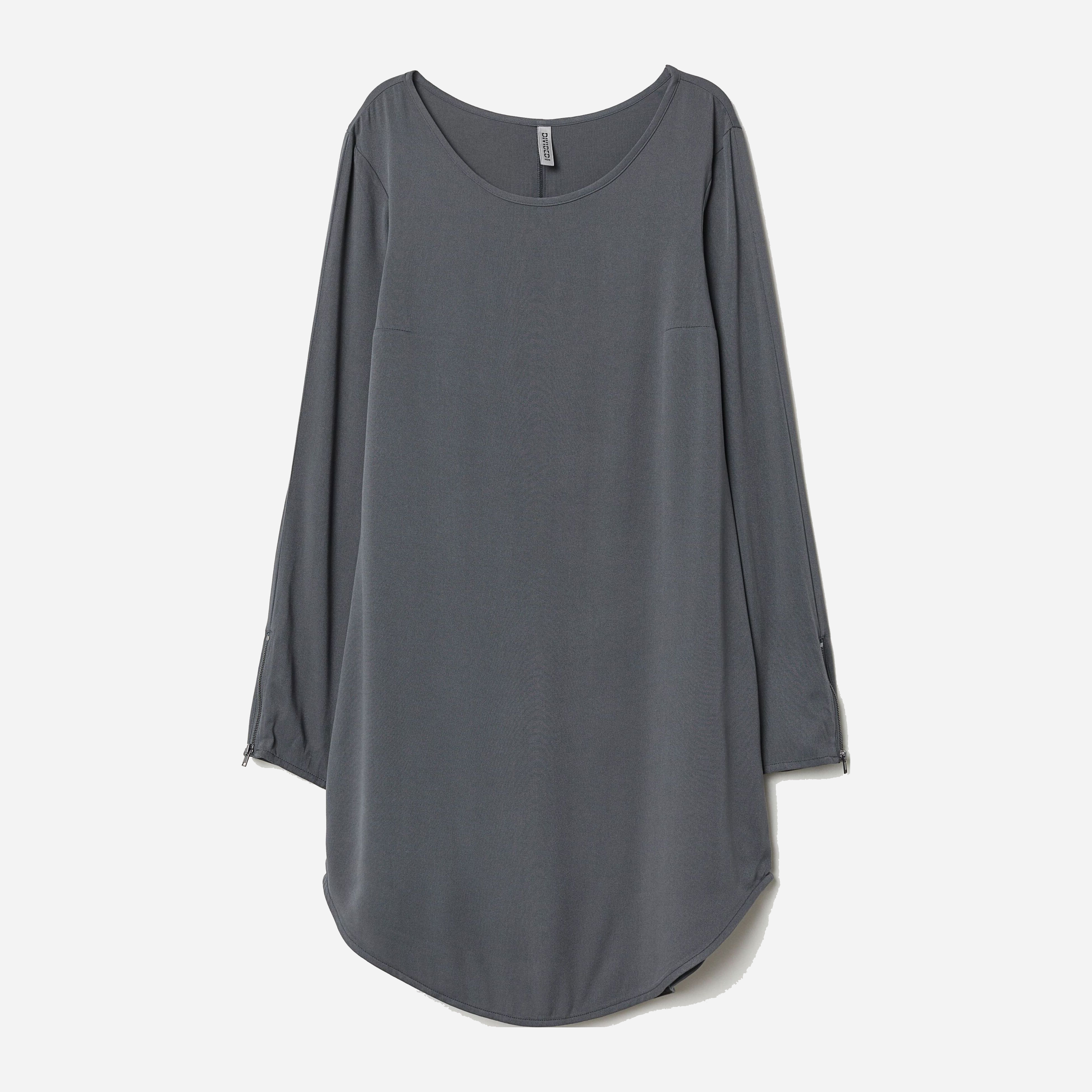 

Платье H&M 0543310-8  Серое (СА2000001602393, Платье H&M 0543310-8 42 Серое (СА2000001602393)