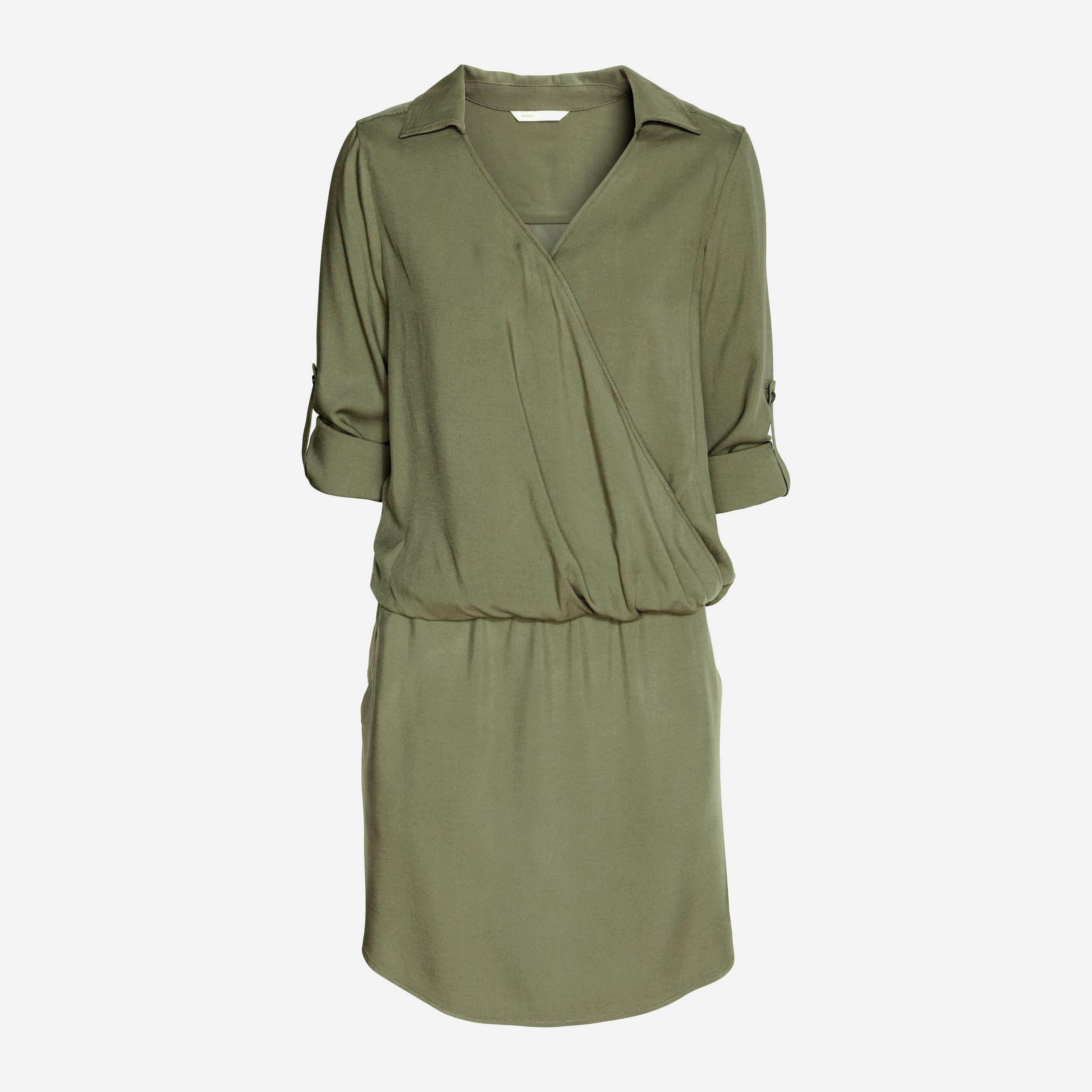 

Платье для кормящих мам H&M 0547429-7  Хаки (СА2000001548486, Платье для кормящих мам H&M 0547429-7 XL Хаки (СА2000001548486)