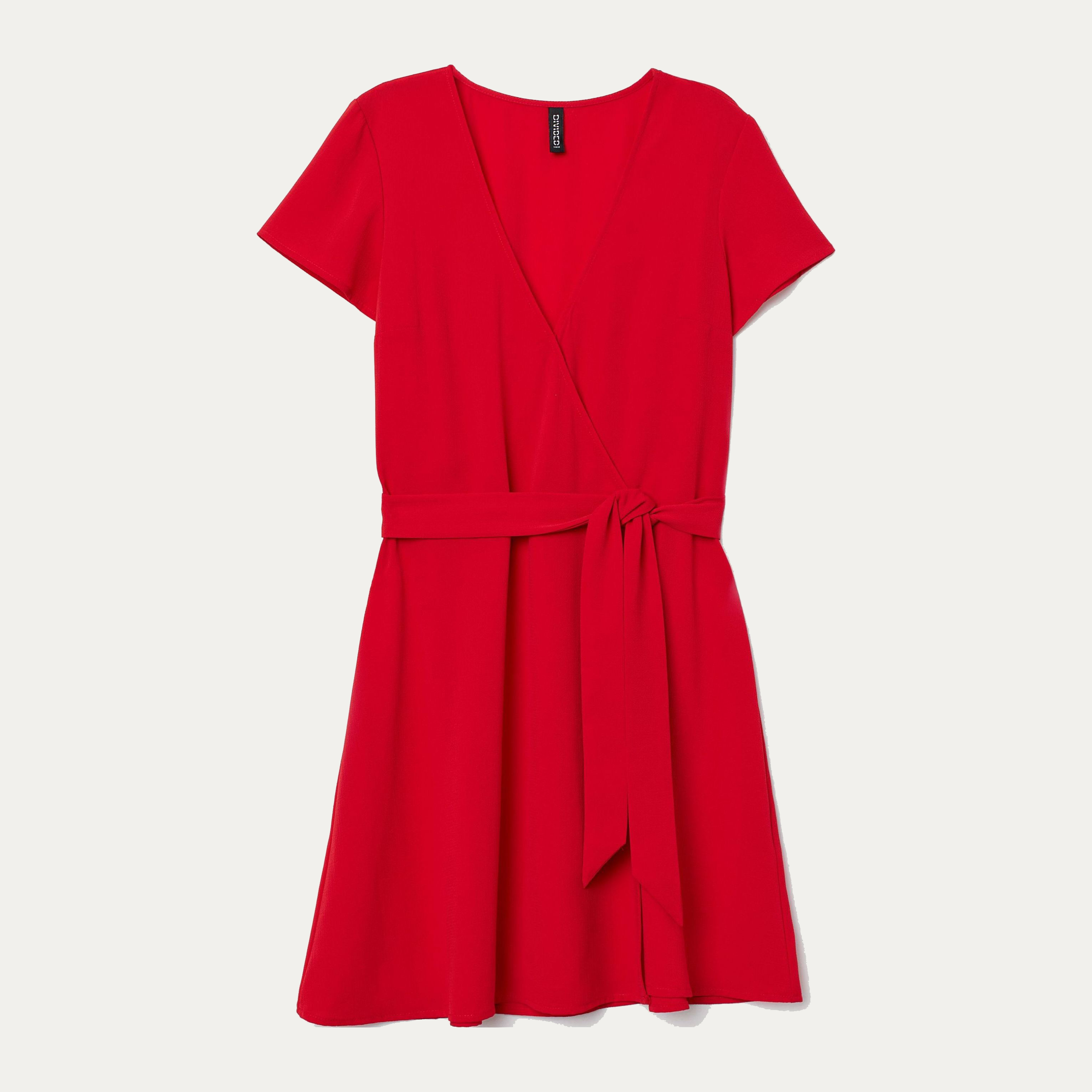 

Платье H&M 0674010-8 42 Красное (СА2000001554975)