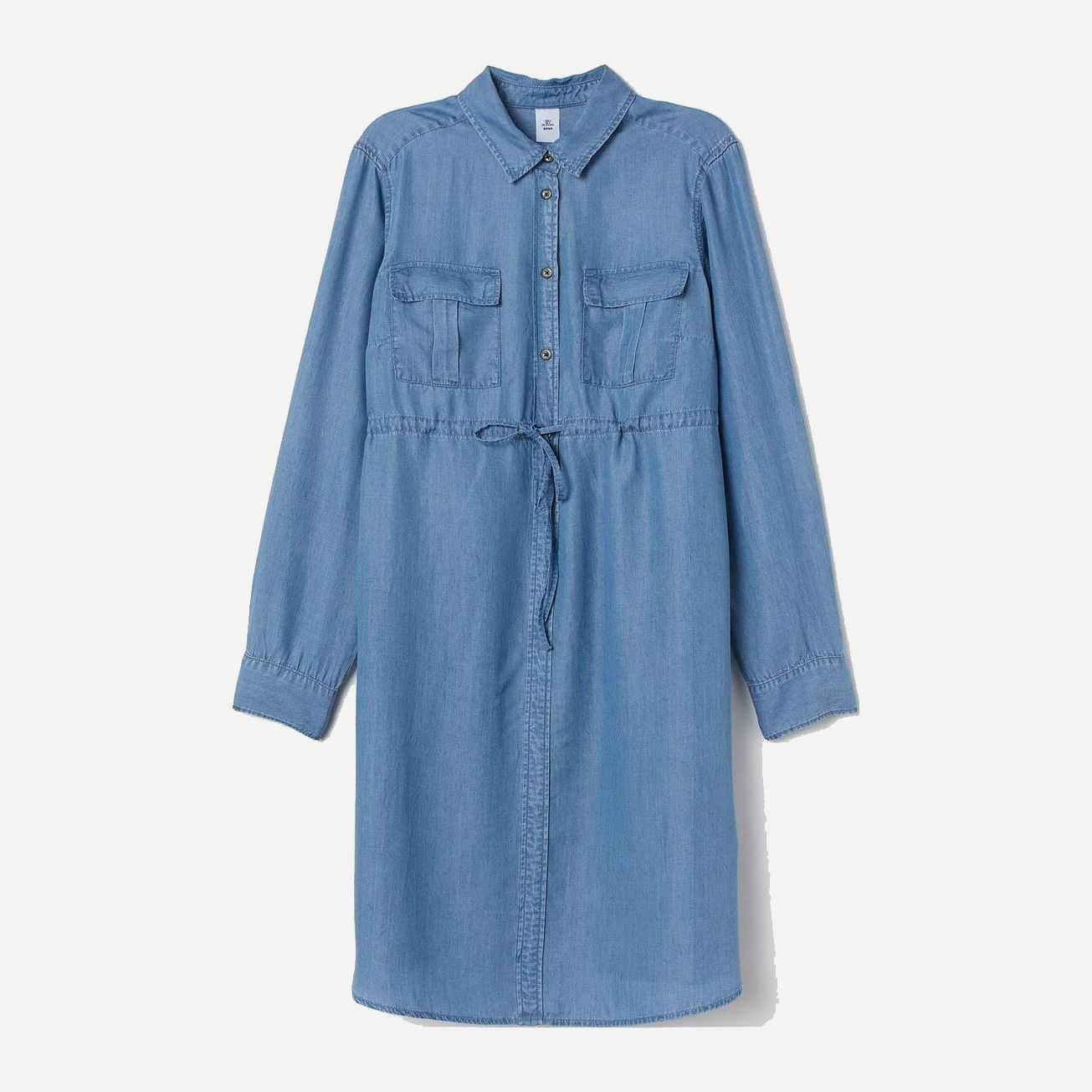 

Платье джинсовое H&M 0691781-9 L Синее (СА2000001618103)