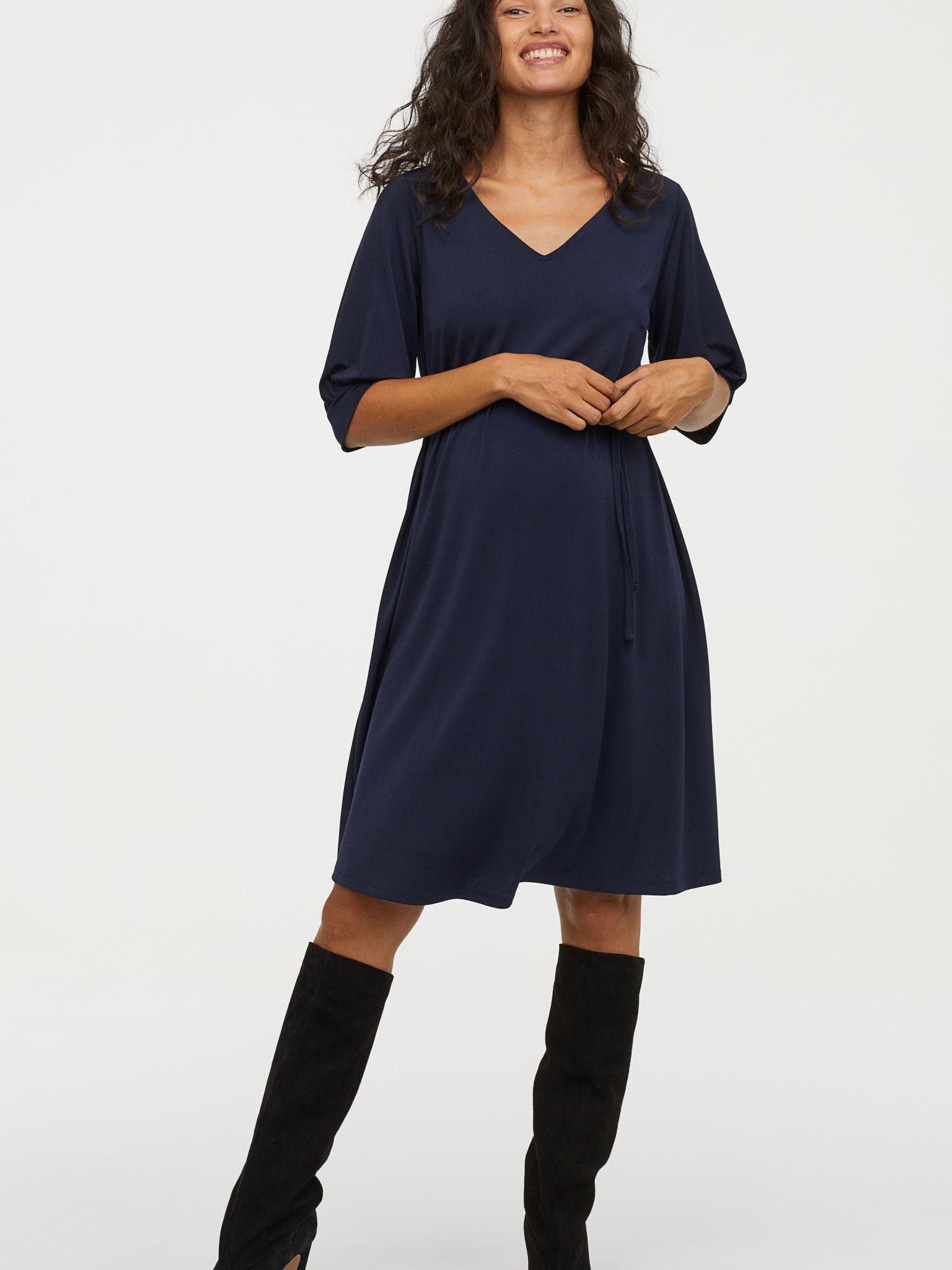 

Платье H& 0707360-9  Синее (СА2000001599785, Платье H&M 0707360-9 M Синее (СА2000001599785)