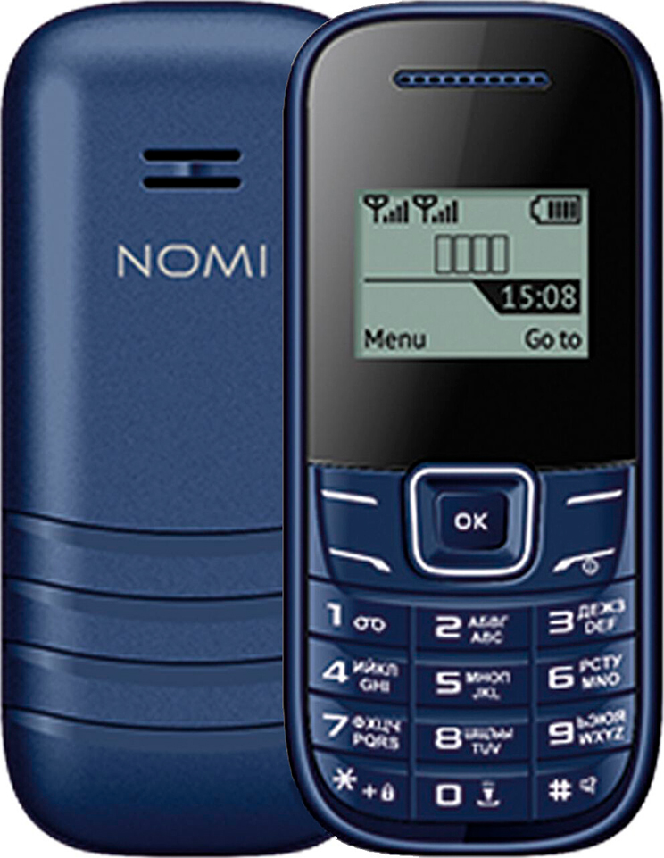 

Мобильный телефон Nomi i144m Blue