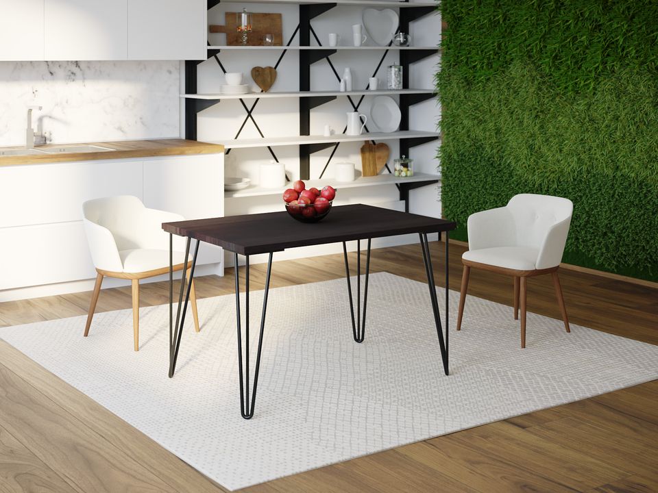 

Обеденный стол HYGGE HG119 Греве Странн 135 х 80 х 75 см ДСП Дуб Венге