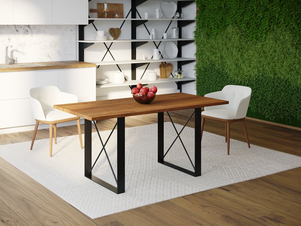 

Обеденный стол HYGGE HG172 Оддер 135 х 80 х 75 см ДСП Дуб Ореховый