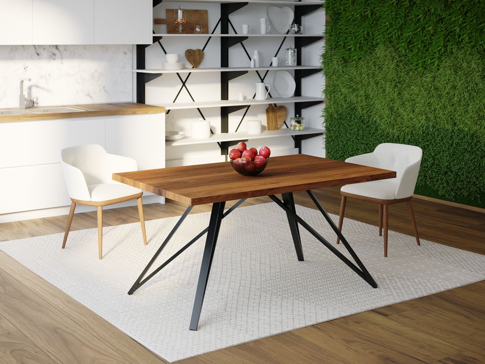 

Обеденный стол HYGGE HG139 Ньорресундбі 135 х 80 х 75 см ДСП Дуб Ореховый