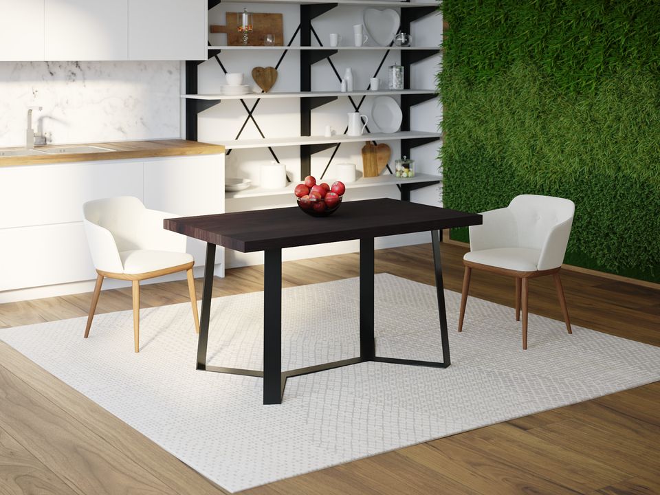 

Обеденный стол HYGGE HG113 Баллеруп 120 х 80 х 75 см ДСП Дуб Венге