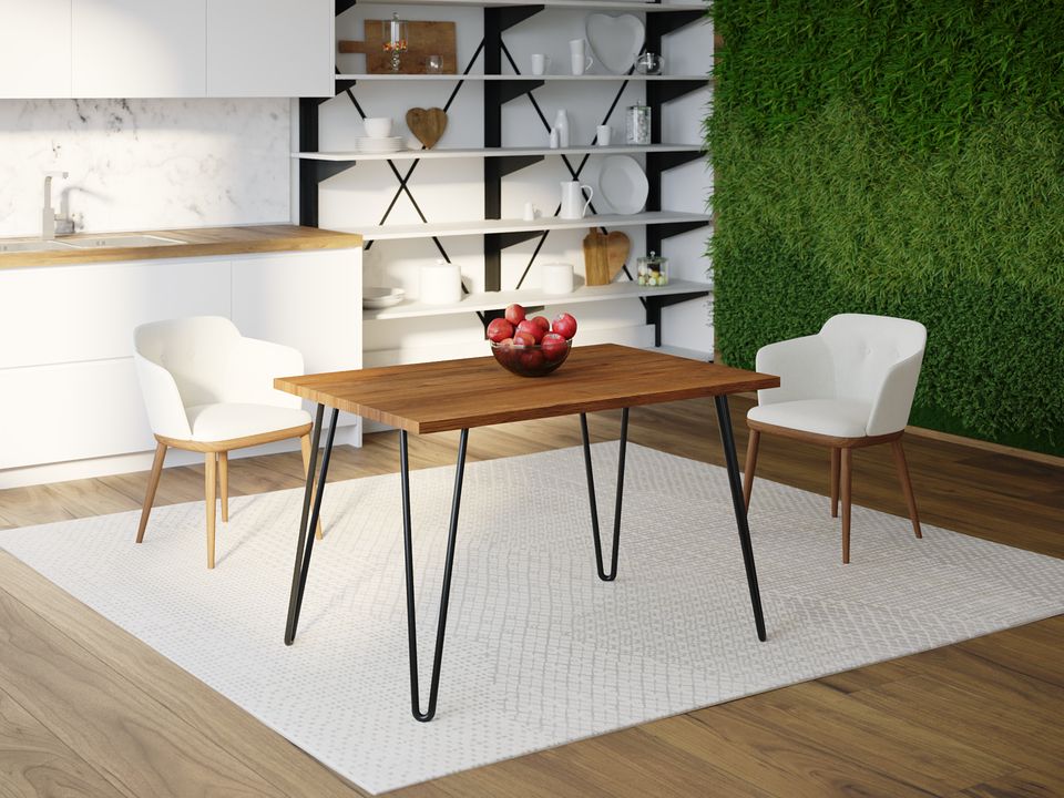 

Обеденный стол HYGGE HG156 Ікаст 150 х 80 х 75 см ДСП Дуб Ореховый