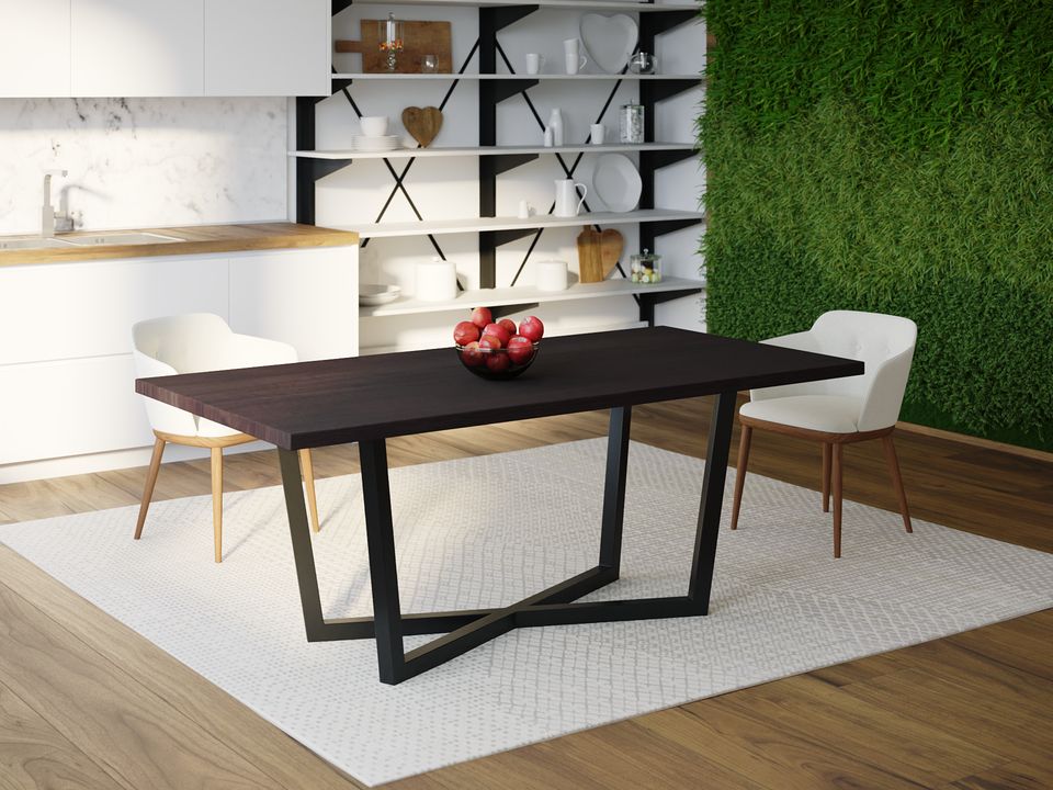 

Обеденный стол HYGGE HG146 Скандерборг 135 х 80 х 75 см ДСП Дуб Венге