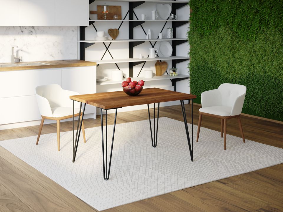 

Обеденный стол HYGGE HG119 Греве Странн 120 х 80 х 75 см ДСП Дуб Ореховый