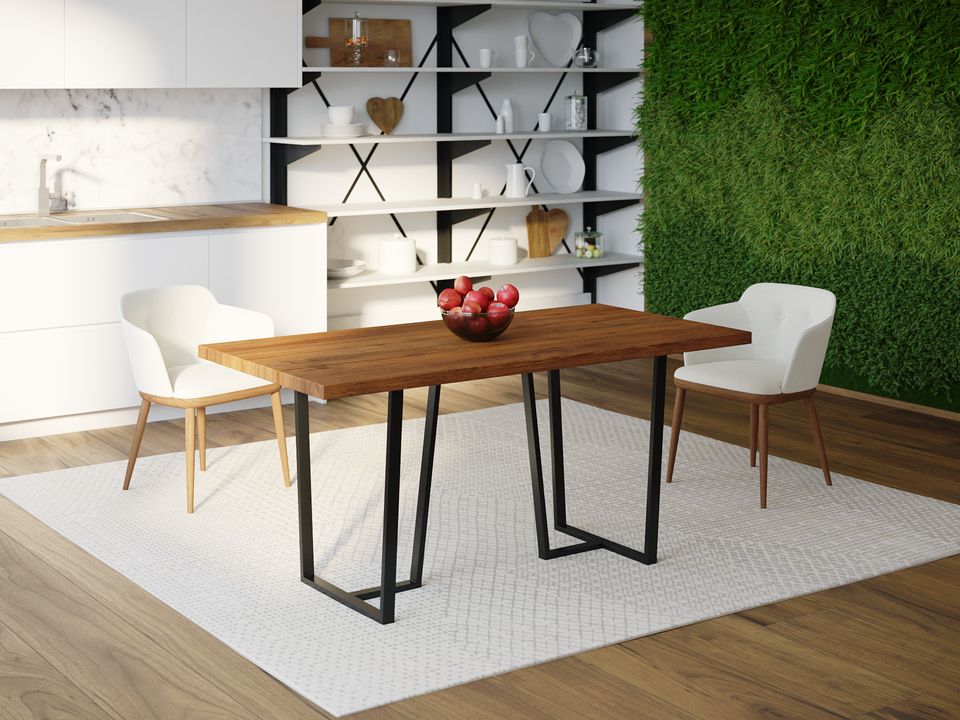 

Обеденный стол HYGGE HG157 Міделфарт 120 х 80 х 75 см ДСП Дуб Ореховый
