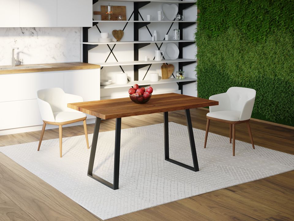 

Обеденный стол HYGGE HG123 Рьодовре 120 х 80 х 75 см ДСП Дуб Ореховый