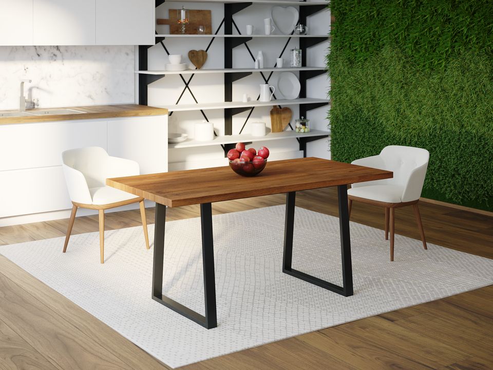 

Обеденный стол HYGGE HG141 Хадерслев 150 х 80 х 75 см ДСП Дуб Ореховый