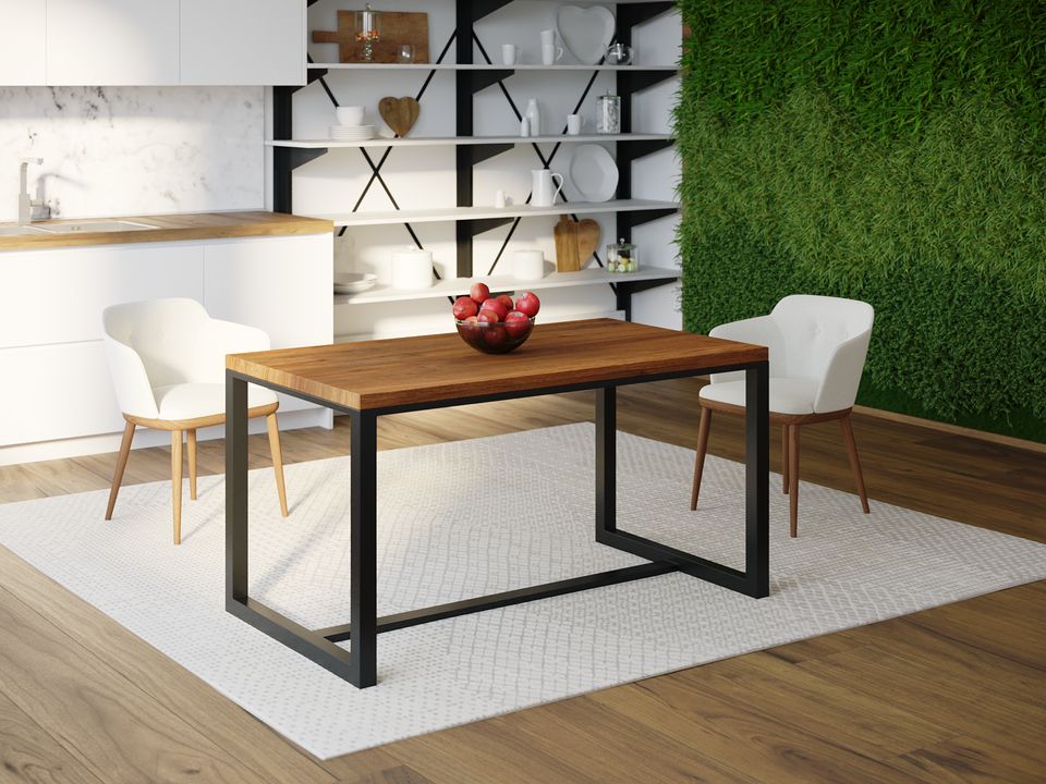 

Обеденный стол HYGGE HG169 Вордінгборг 120 х 80 х 75 см ДСП Дуб Ореховый