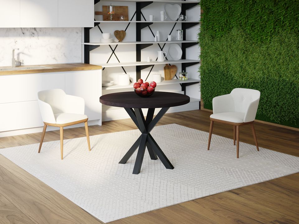 

Обеденный стол HYGGE HG110 Горсенс Круглый 75 х 75 х 75 см ДСП Дуб Венге