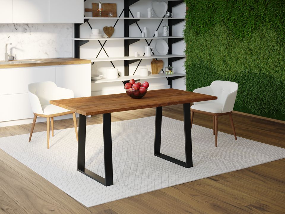 

Обеденный стол HYGGE HG173 Хаслев 150 х 80 х 75 см ДСП Дуб Ореховый