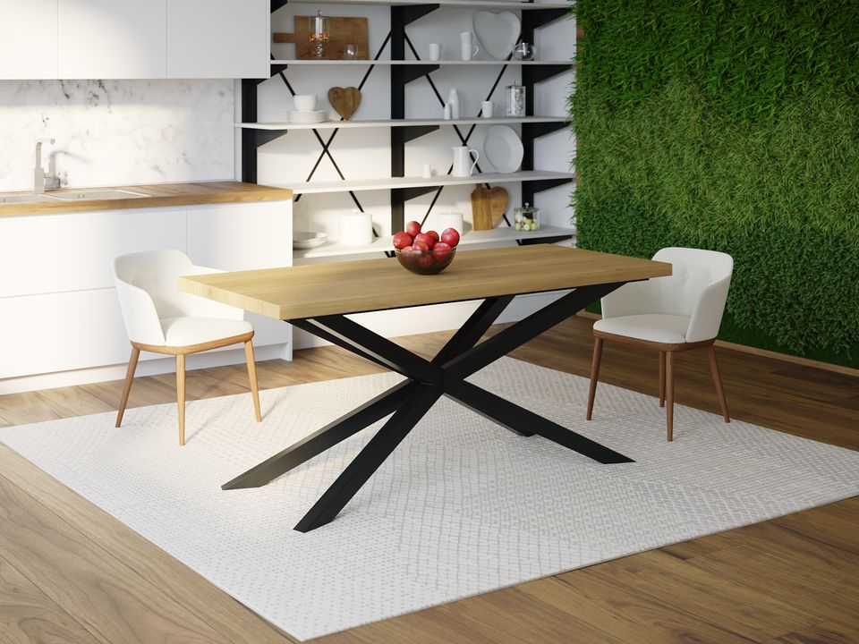 

Обеденный стол HYGGE HG101 Орхус 150 х 80 х 75 см ДСП Дуб Светлый