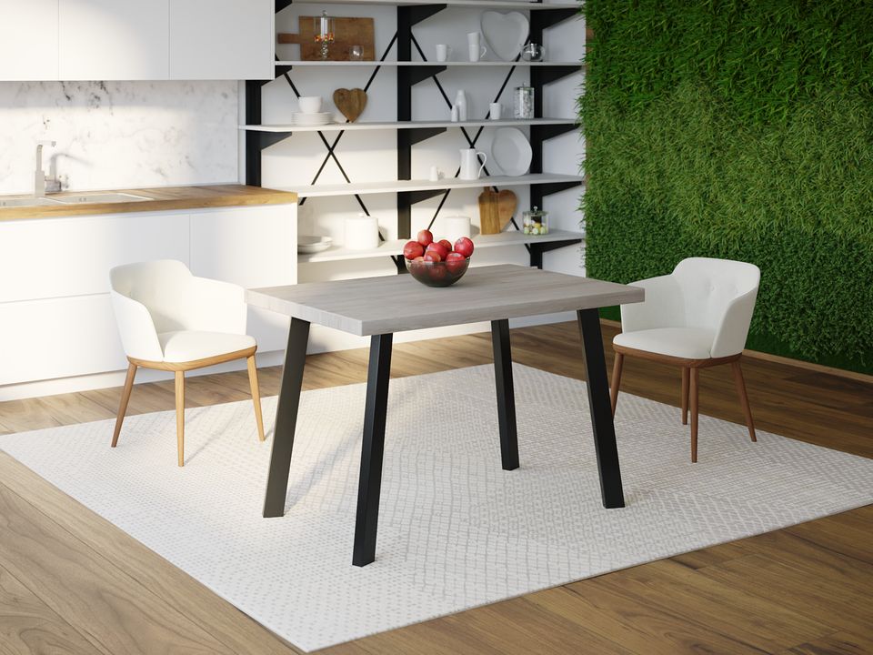 

Обеденный стол HYGGE HG105 Гентофте 150 х 80 х 75 см ДСП Дуб Серый