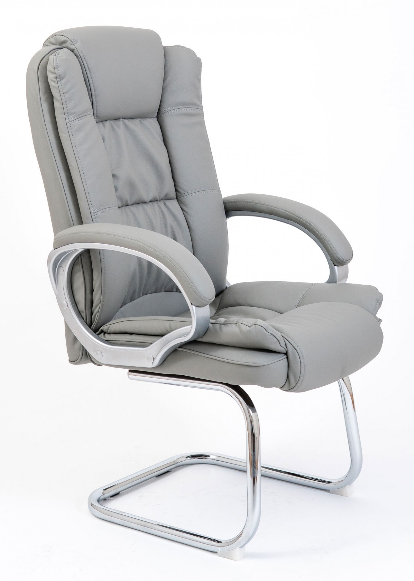 

Офисное Конференционное Кресло California Fly 2232 Хром CF Серое