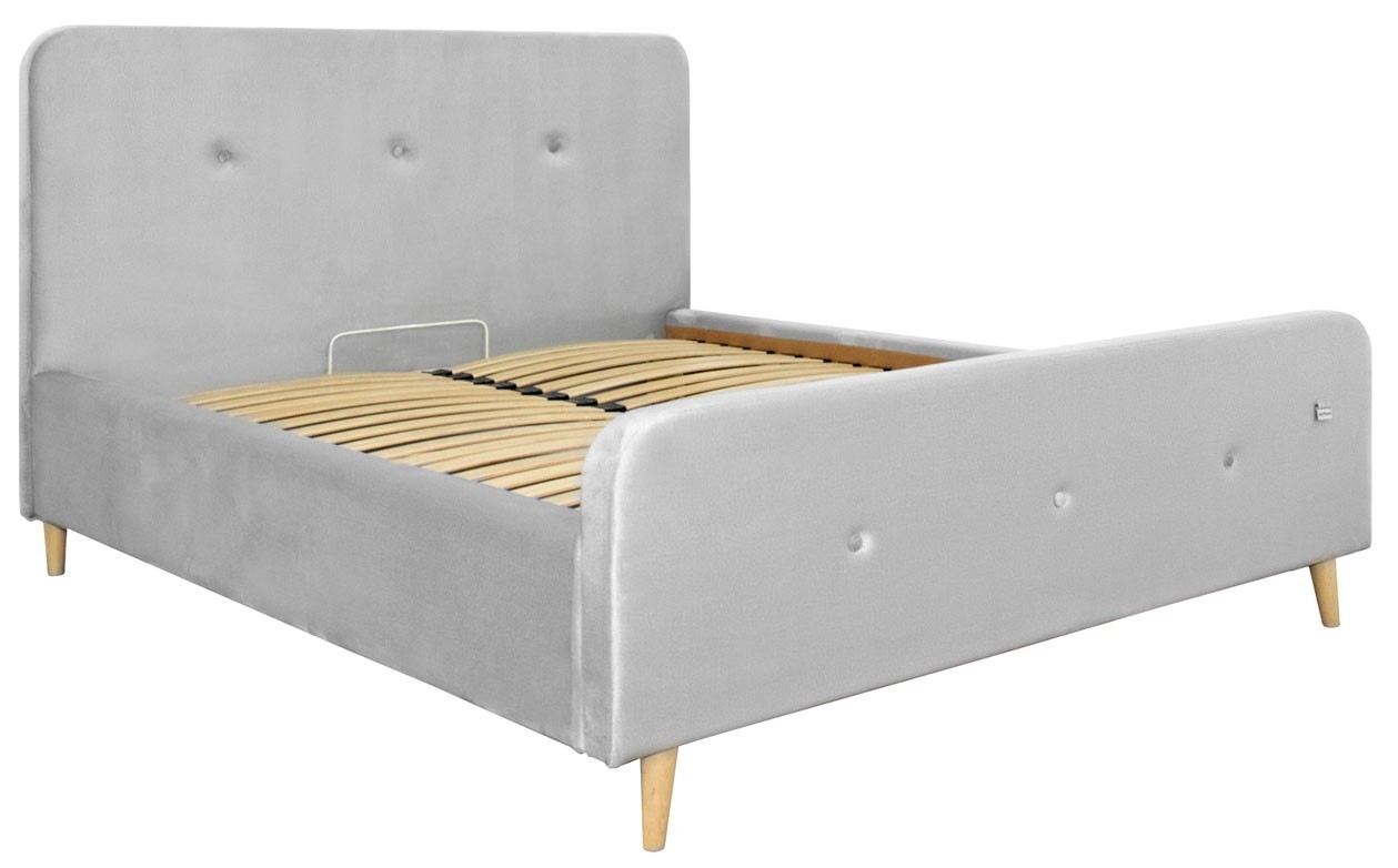 

Кровать Двуспальная Mishel Standart Wood 180 х 190 см Monolith 84 Серая