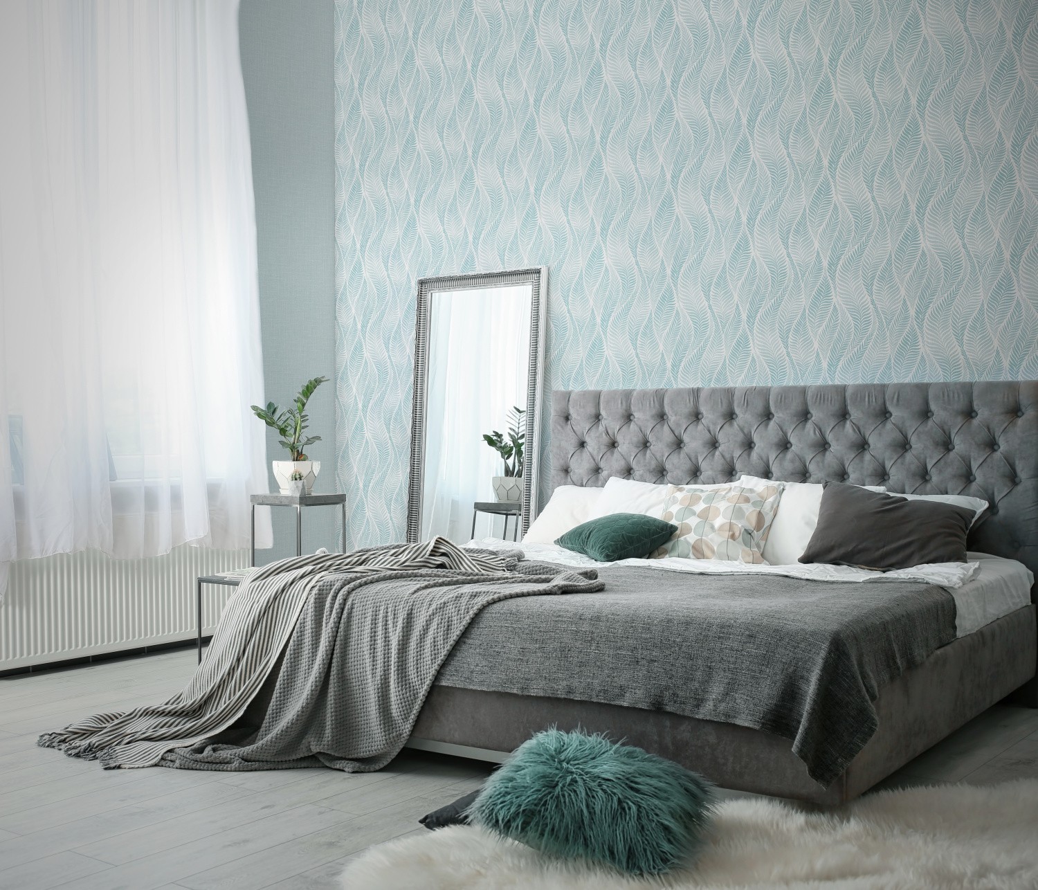 

Кровать Двуспальная Cambridge Standart 160 х 200 см Fibril 07 Серая