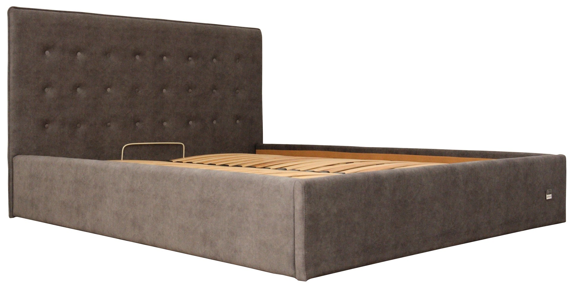 

Кровать Nicole Standart 140 х 200 см Teddy 14 Серая