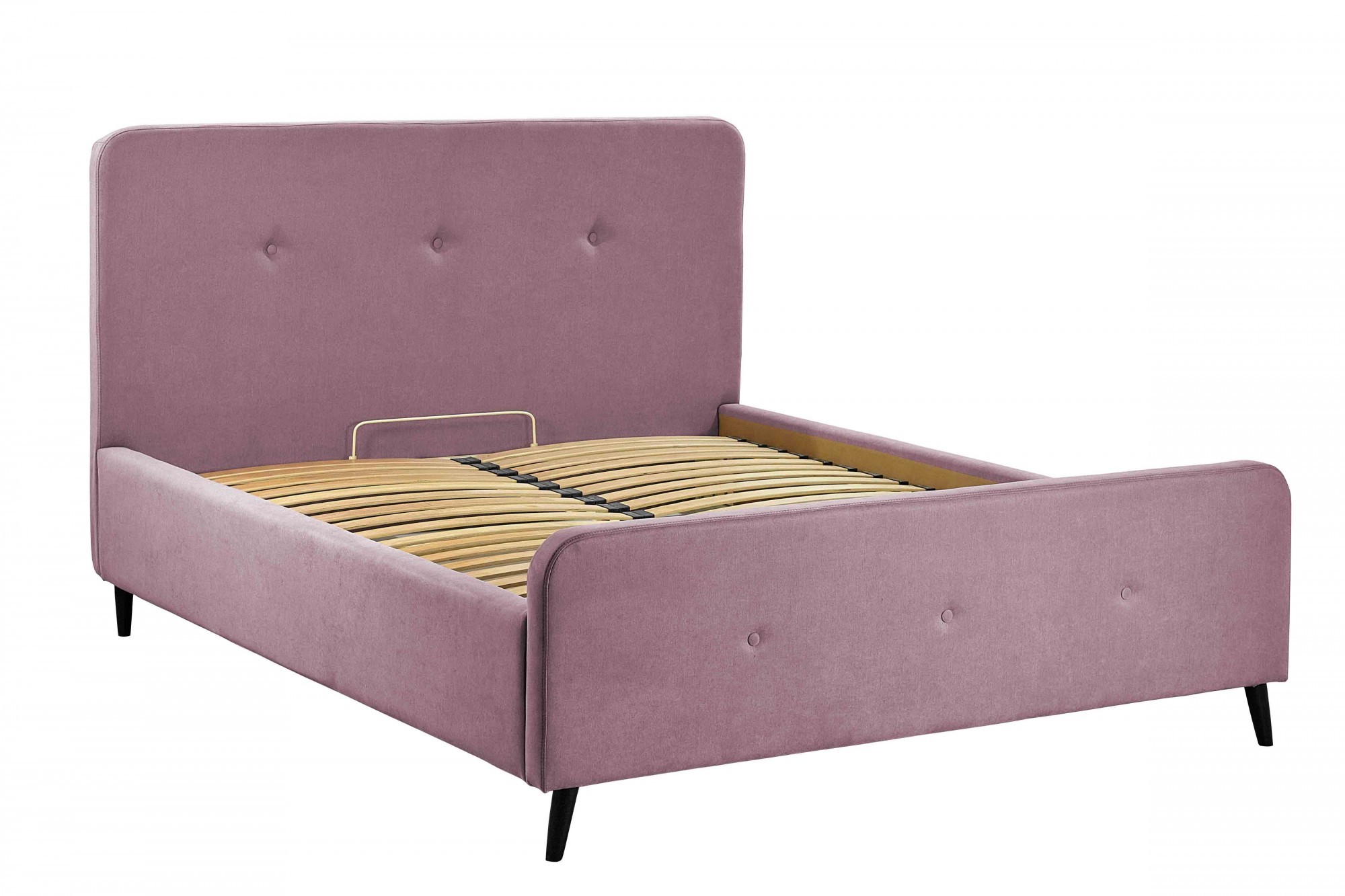 

Кровать Двуспальная Mishel VIP Wood 180 х 200 см Fibril 24 С дополнительной металлической цельносварной рамой Розовая