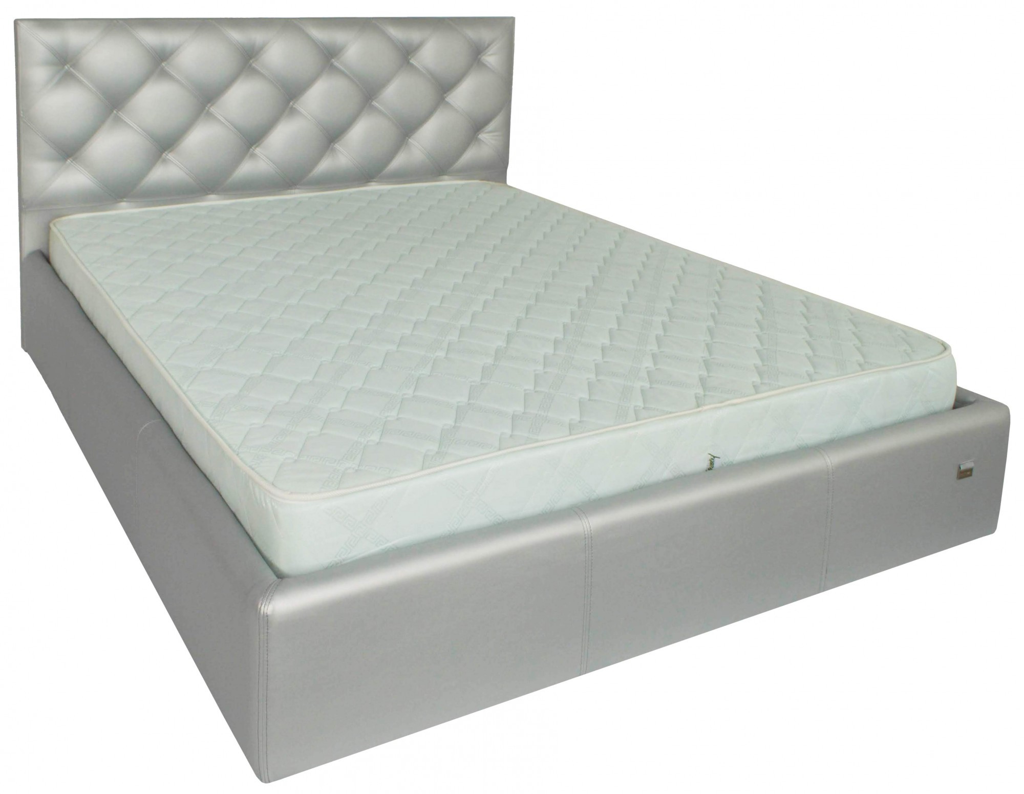 

Кровать Двуспальная Bristol Standart 180 х 200 см Zeus Deluxe Silver Серебристая