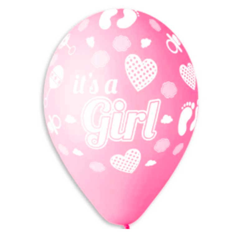 

Повітряні кульки It's a girl 100шт/уп 11947