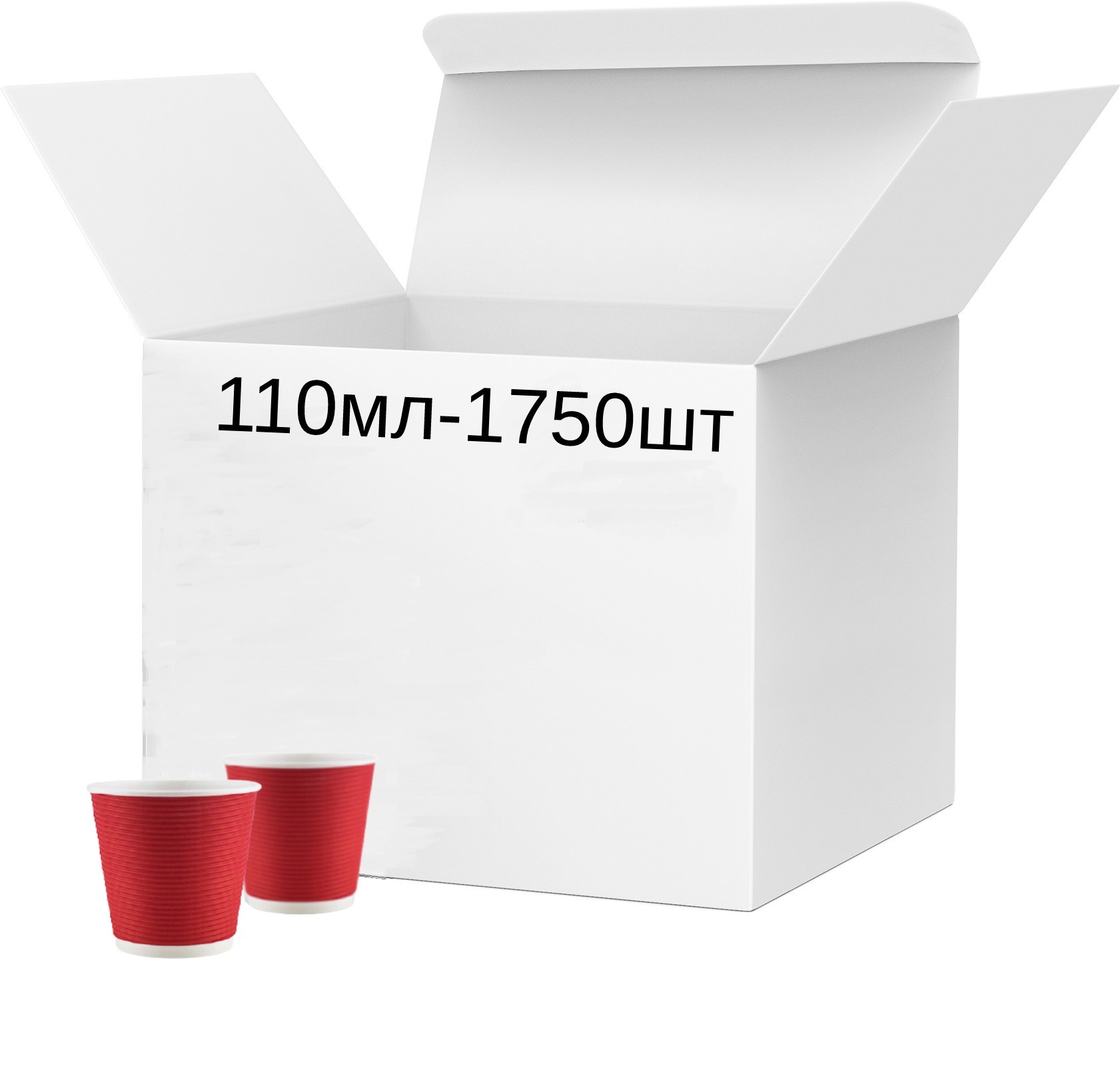

Стакан APCup гофрированный 110 мл F-ВОЛНА d60 1750 шт Красный