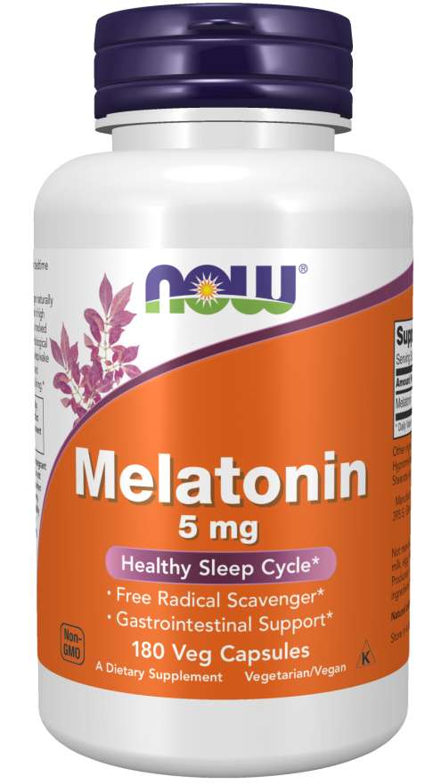 

Аминокислота Now Melatonin 5 mg 180 капс Без вкуса (2295f51)