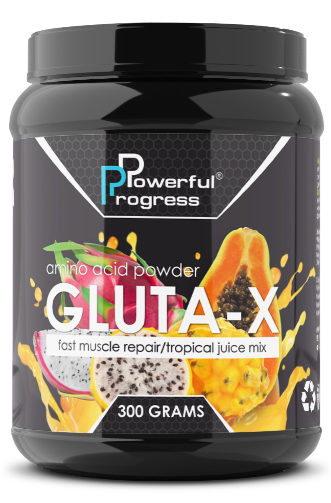 

Аминокислота Powerful Progress Gluta-X 300 г Тропический микс (758f244)