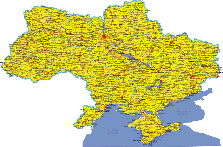 

Фотообои Динго Карта Украина Автомобильный Дороги №6749v