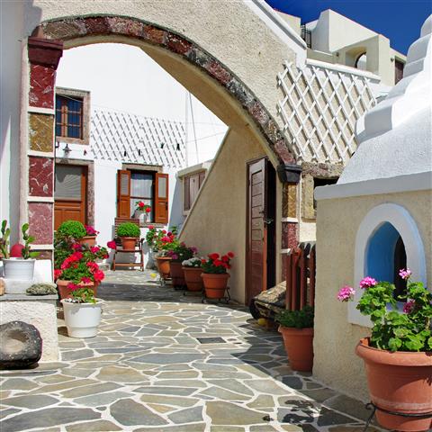 

Фотообои Динго Улица Дворик Wallpapers Фотообои №2403v