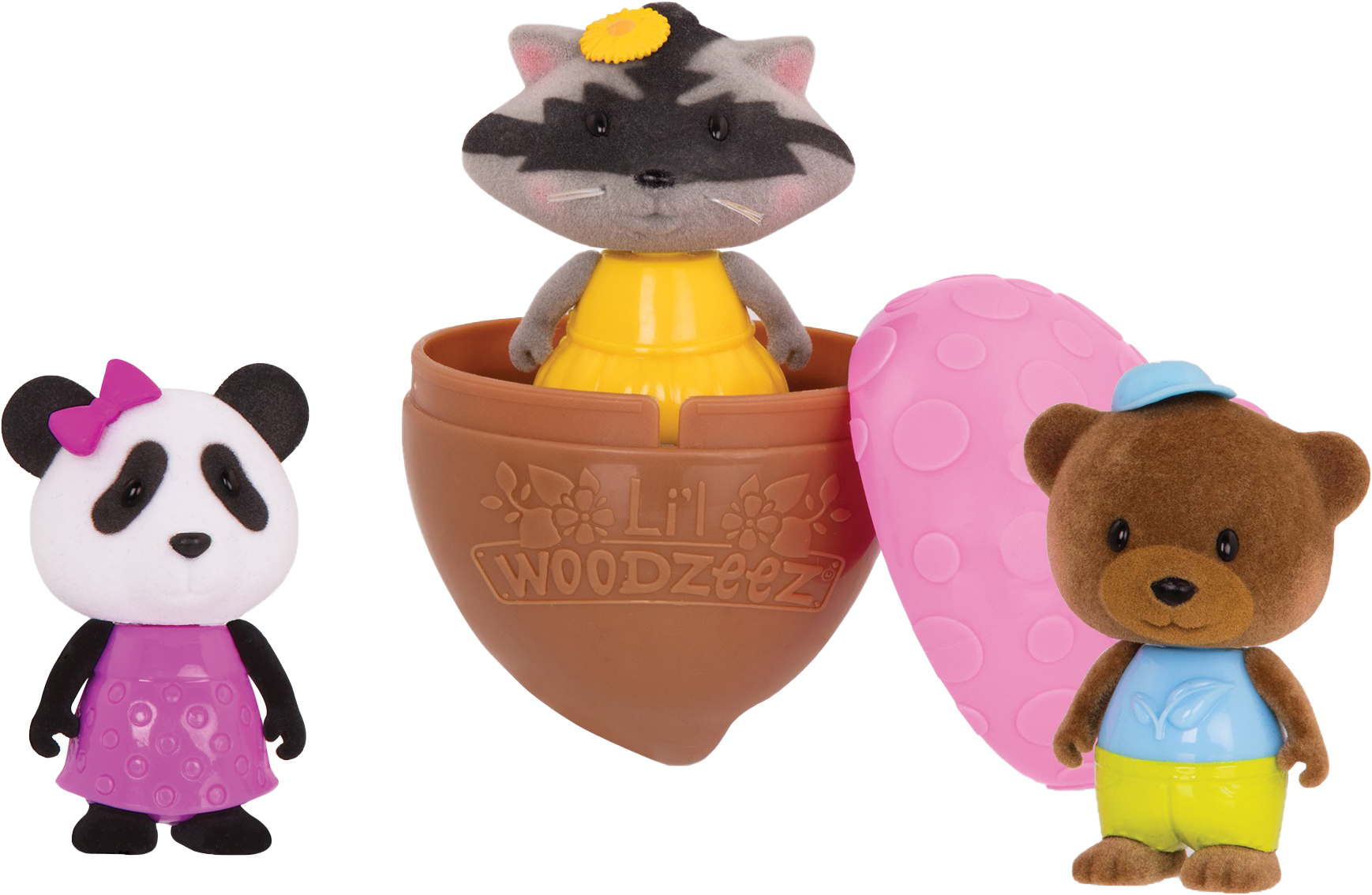 

Игрушка Li`l Woodzeez Bobblehead 3 единицыСерия 3 (63100Z)