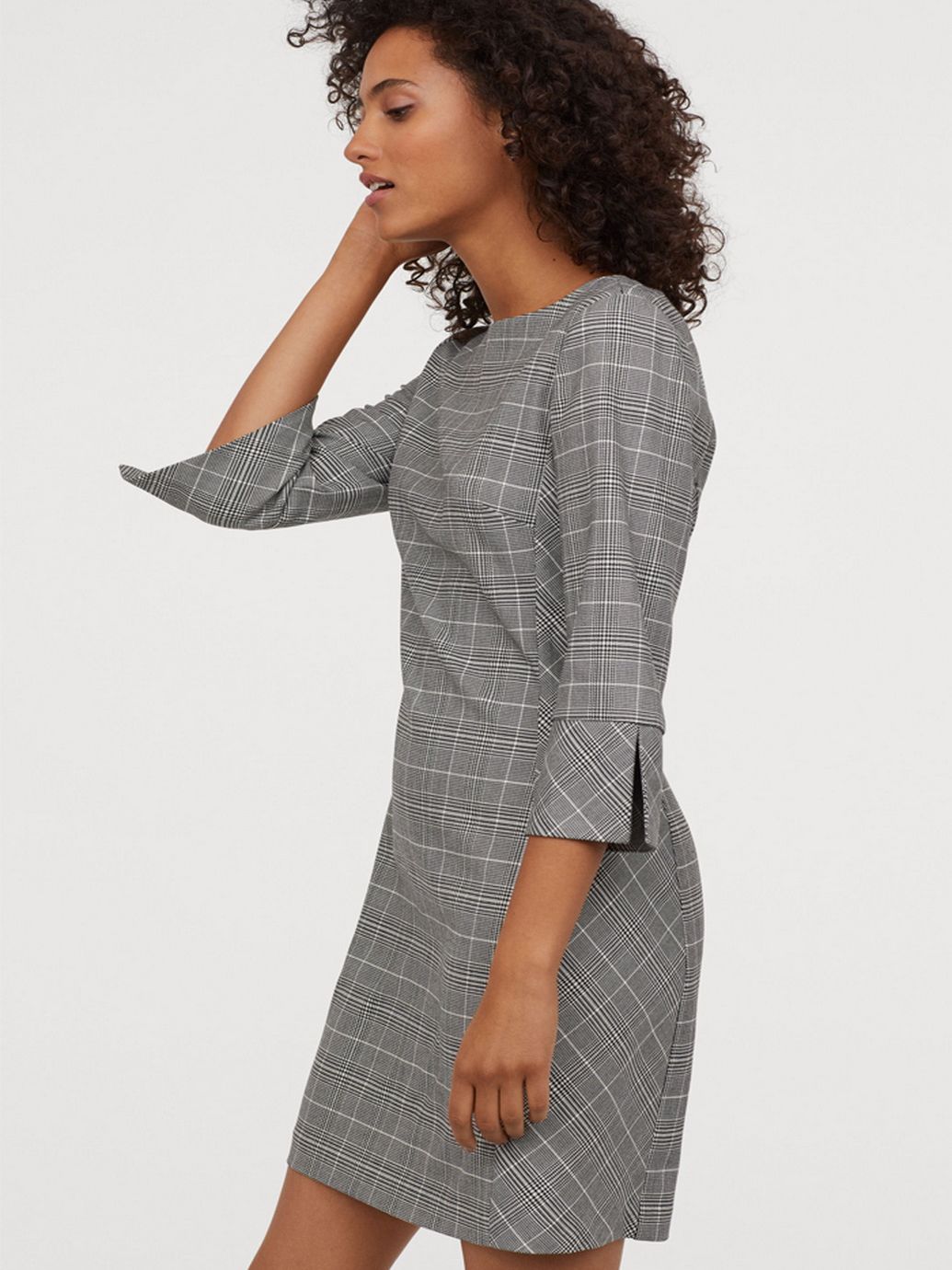 

Платье H&M 0724773-0  Серое, Платье H&M 0724773-0 34 Серое