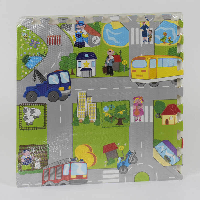 

Коврик пазл «Город» 4 шт A-Toys (C36568)