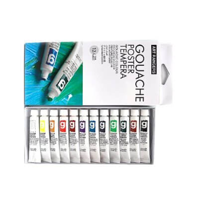 

Краски гуашевые Art Ranger Tempera» 12 цветов 12 мл EG1212C-3 Art Ranger (EG1212C-3)